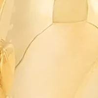 Cross and Heart Necklace in Yellow Gold