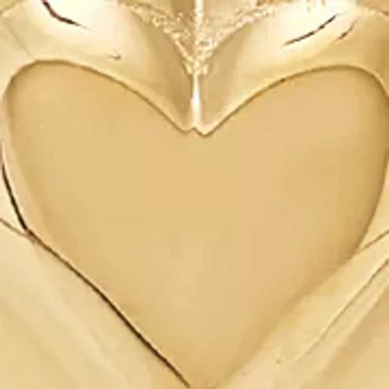Graduated Heart Necklace in 10K Yellow Gold