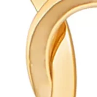 Double Circle Necklace in 10K Yellow Gold