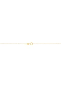 Double Circle Necklace in 10K Yellow Gold