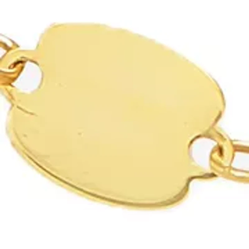 Oval Disk Necklace