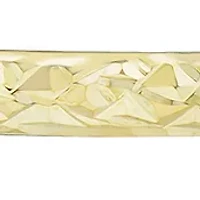 Oval Flex Bangle Bracelet in 10k Yellow Gold 