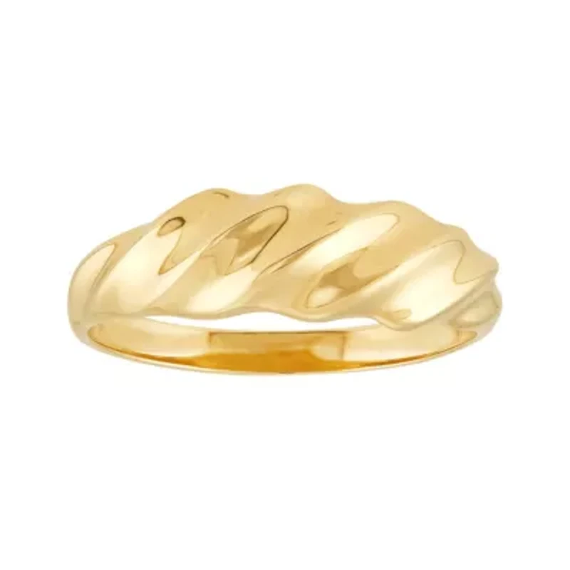 14K Yellow Gold ShrimpBand Ring
