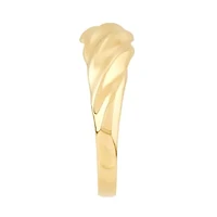 14K Yellow Gold ShrimpBand Ring