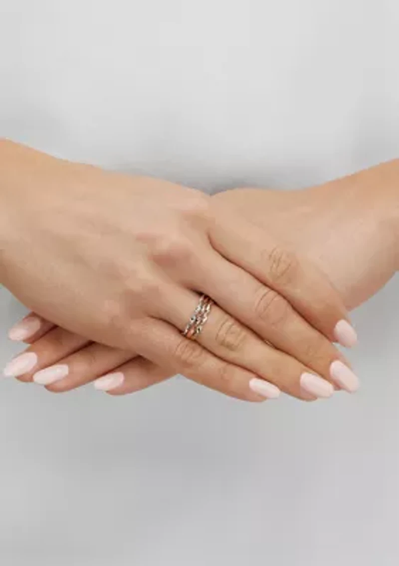 Twisted Band Ring 10K Yellow Gold