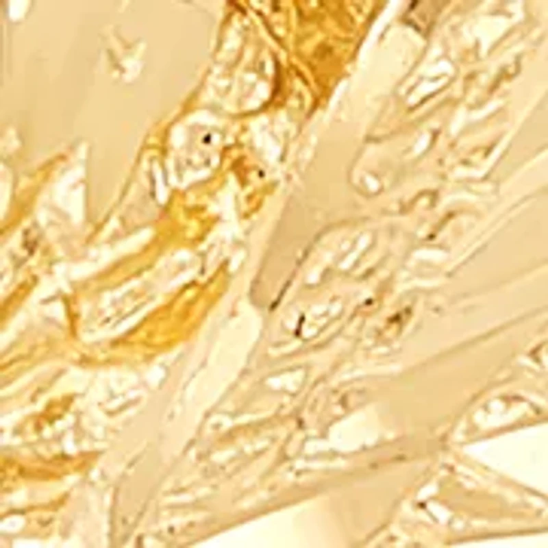 Anchor with Eagle Pendant with 20" Curb Chain in 10K Yellow Gold