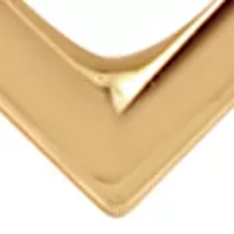 Diamond Shape Pendant Necklace in 10K Yellow Gold