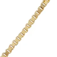 Box Chain Necklace in 10K Yellow Gold