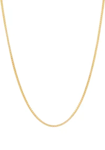 Chain Necklace in 14k Yellow - Gold Box
