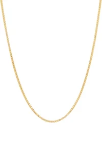 Chain Necklace in 14k Yellow - Gold Box