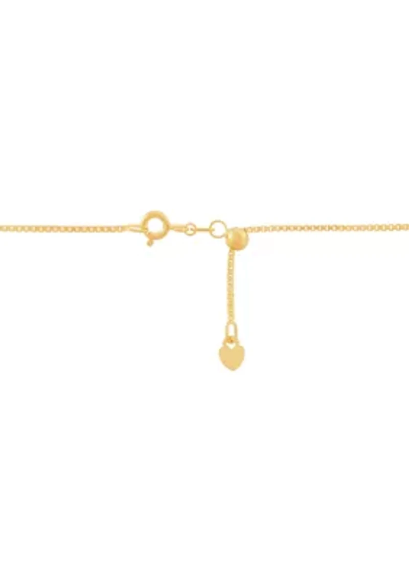Chain Necklace in 14k Yellow - Gold Box