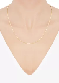 Chain Necklace in 14k Yellow - Gold Box