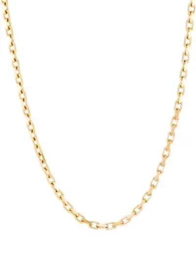 Forzantina Chain Necklace in Gold Over Sterling Silver