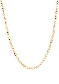 Forzantina Chain Necklace in Gold Over Sterling Silver