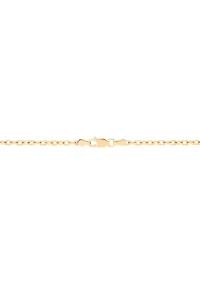 Forzantina Chain Necklace in Gold Over Sterling Silver