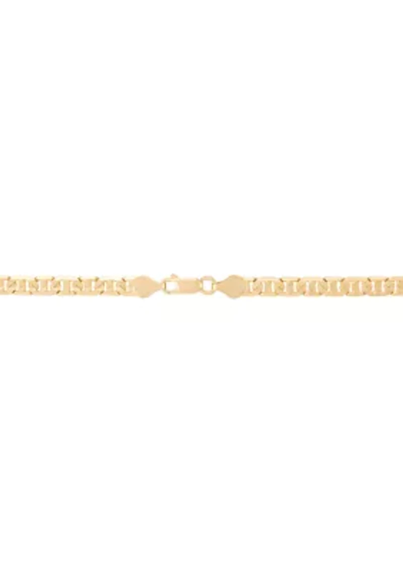 Solid Marina Chain Necklace in Sterling Silver