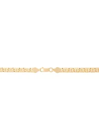 Solid Marina Chain Necklace in Sterling Silver