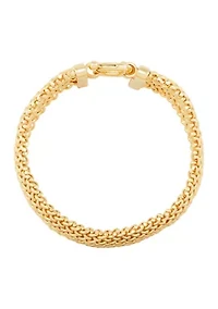 Hollow Domed Woven Bracelet