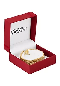 Hollow Domed Woven Bracelet