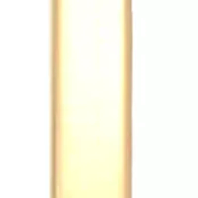 Square Tube Hoop Earrings in Gold Over Sterling Silver