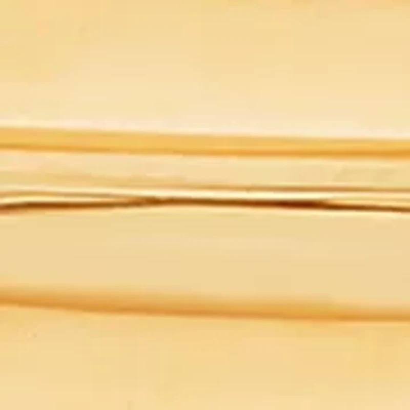 Ribbed 3/4 Hoop Earrings