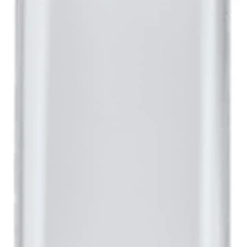 Two-Tone Rhodium Hoop Earrings in Sterling Silver