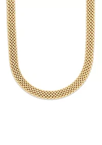 Multi Moven Tessere Necklace in Gold Over Sterling Silver