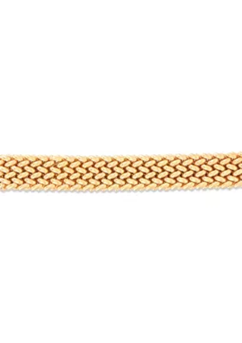 Multi Moven Tessere Necklace in Gold Over Sterling Silver