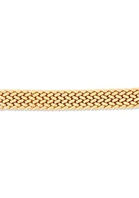 Multi Moven Tessere Necklace in Gold Over Sterling Silver
