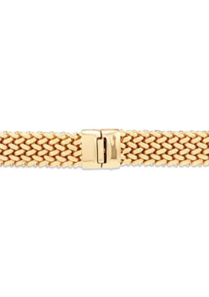 Multi Moven Tessere Necklace in Gold Over Sterling Silver