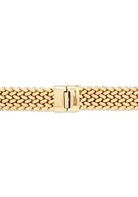 Multi Moven Tessere Necklace in Gold Over Sterling Silver