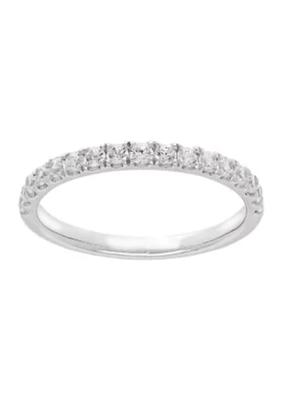 Grown With Love 3/8 ct. t.w. Lab Diamond Wedding Band 14K Yellow Gold