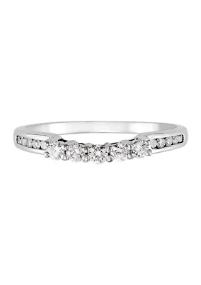 1/3 ct. t.w. Diamond Band Ring in 14K White Gold