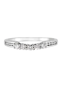1/3 ct. t.w. Diamond Band Ring in 14K White Gold