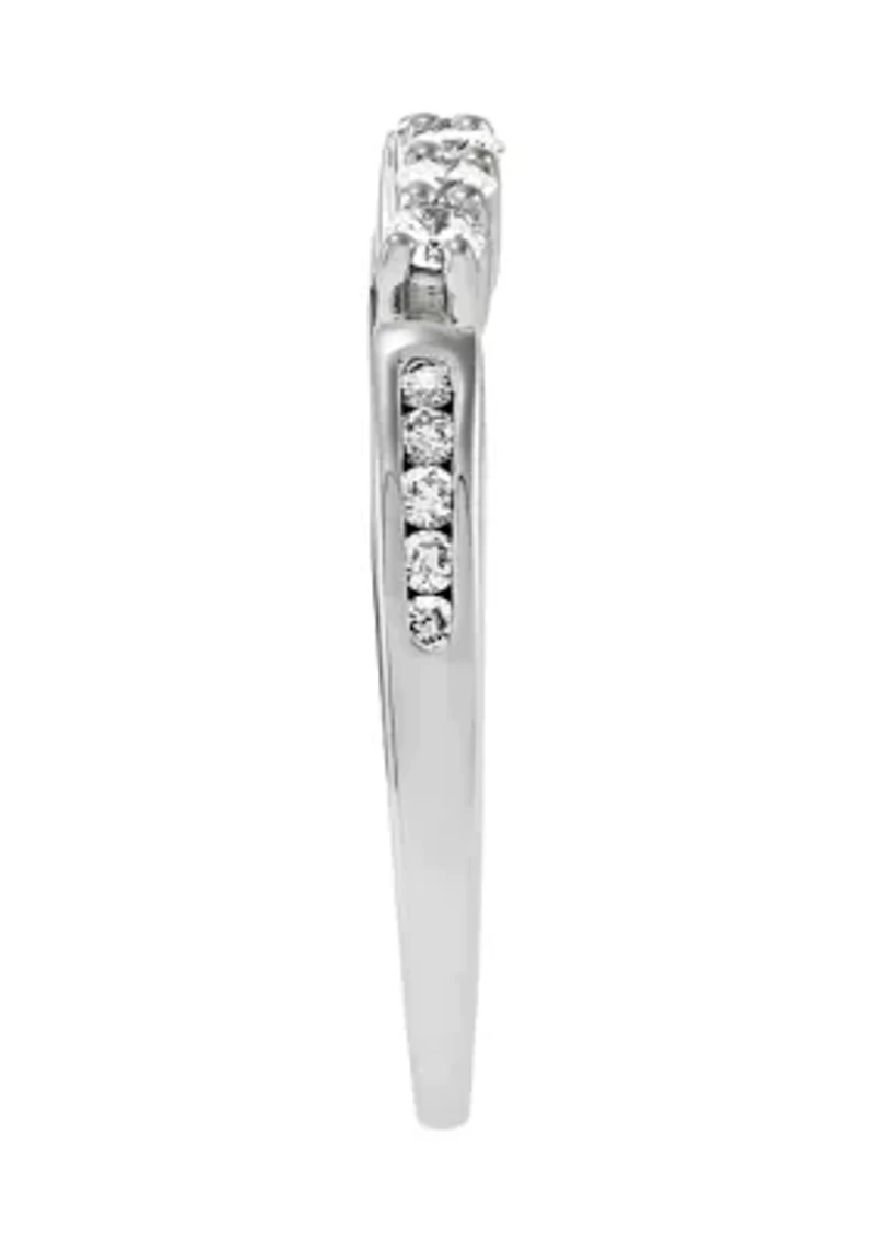 1/3 ct. t.w. Diamond Band Ring in 14K White Gold