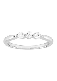 1/4 ct. t.w. Diamond Wedding Ring in 10K White Gold