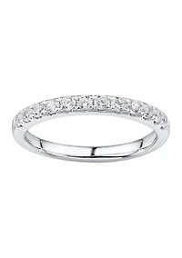 1/2 ct. t.w. Diamond Wedding Ring in 14K White Gold