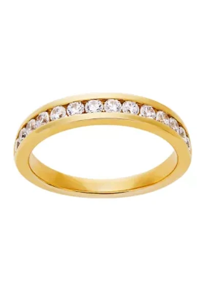 Grown With Love 1/2 ct. t.w. Lab Grown Diamond Wedding Band in 14K Yellow Gold