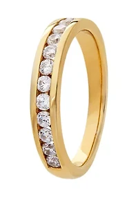 Grown With Love 1/2 ct. t.w. Lab Grown Diamond Wedding Band in 14K Yellow Gold