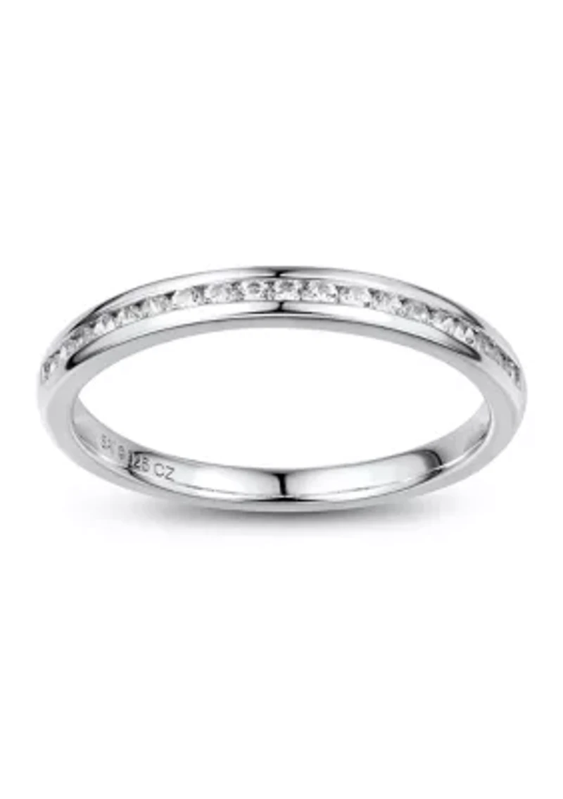 1/5 ct. t.w. Lab Diamond Wedding Ring in 14K White Gold