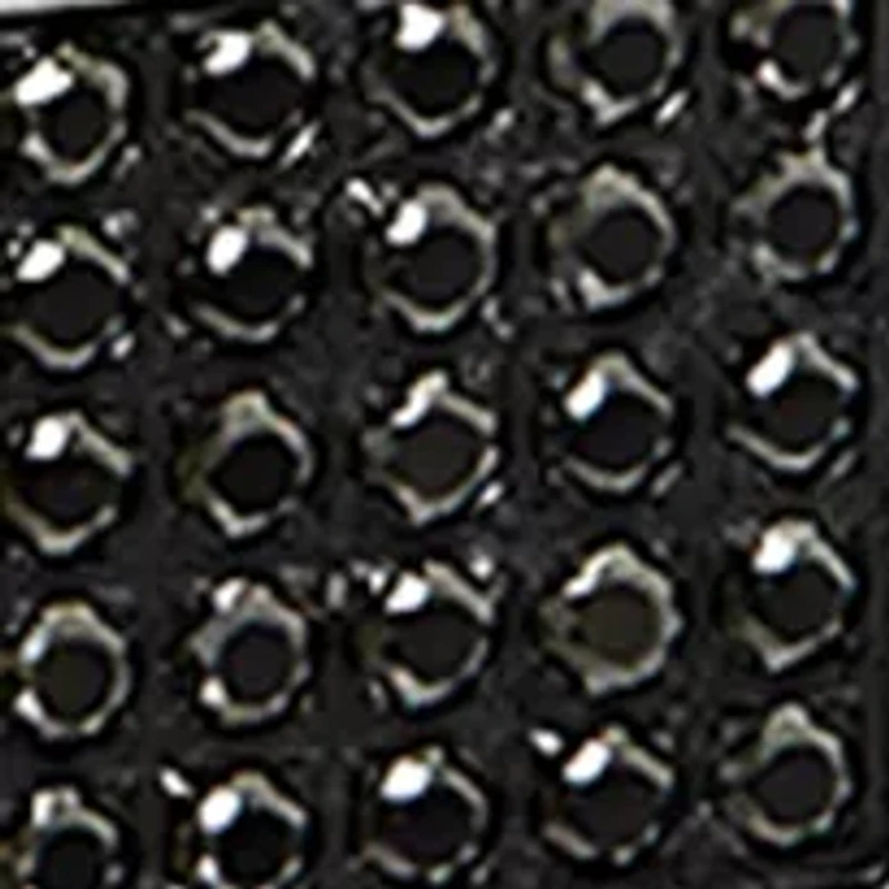 Men's Stainless Steel Back IP & Black CZ Link Bracelet