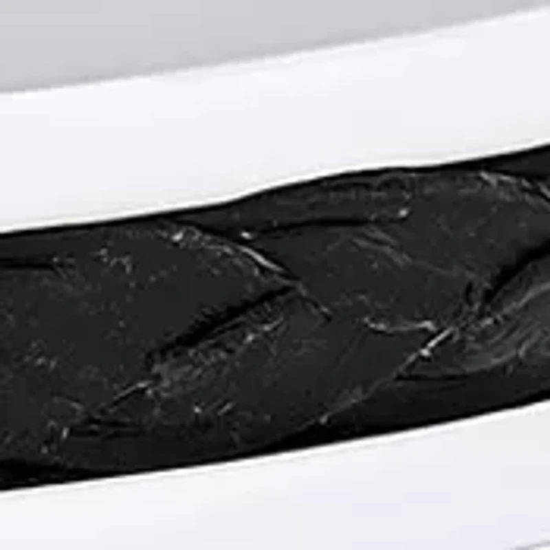 Men's 1/3 ct. t.w. Diamond Accent Black Leather Bracelet in Stainless Steel