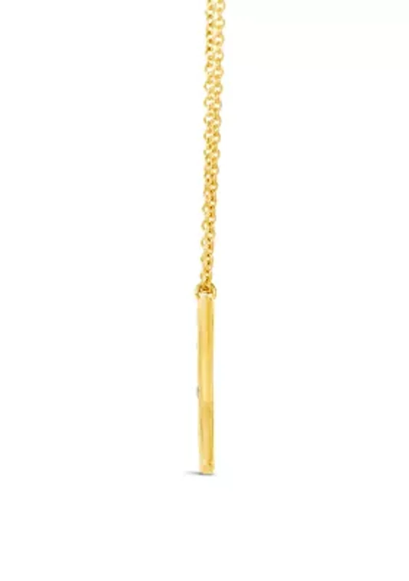1/5 ct. t.w. Vanilla Diamond® Necklace in 14K Honey Gold™
