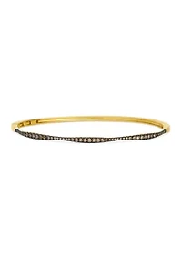 Chocolatier® Bangle featuring 1/2 ct. t.w. Chocolate Diamonds® set in 14K Honey Gold™