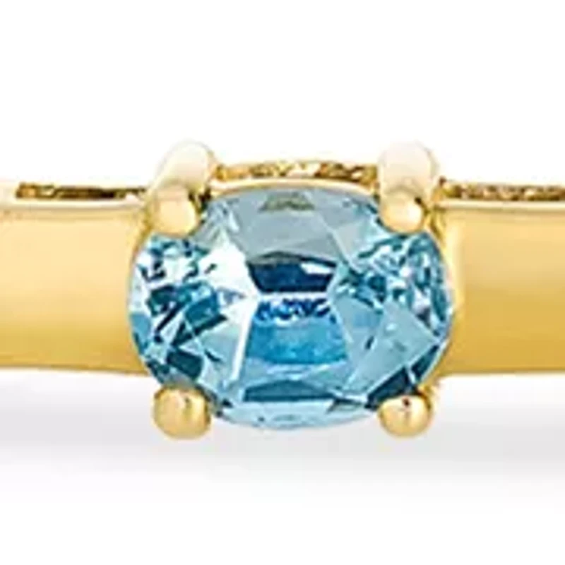  Bracelet featuring 4.25 ct. t.w. of Montana Sapphire Ombré™,  set in 14K Honey Gold™