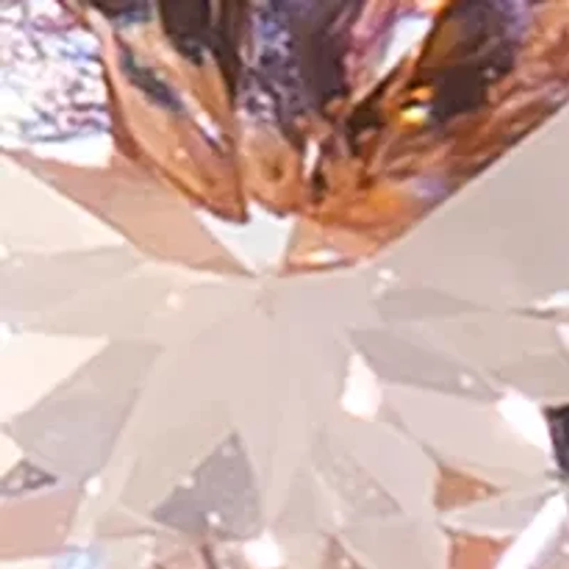 7/8 ct. t.w. Peach Morganite™, 1/6 ct. t.w. Chocolate Diamonds®, 1/8 ct. t.w. Vanilla Diamonds® Ring in 14K Strawberry Gold®