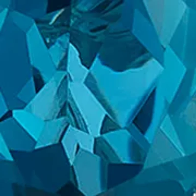 Pendant featuring 2.54 ct. t.w. Deep Sea Blue Topaz™, Chocolate Diamonds®, 1/4 ct. t.w. Nude Diamonds™ set in 14K Vanilla Gold®