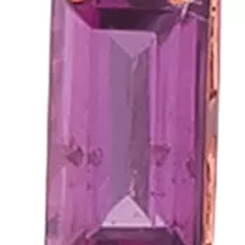 1/5 ct. t.w. Diamond and Sapphire Drop Earrings in 14K Rose Gold