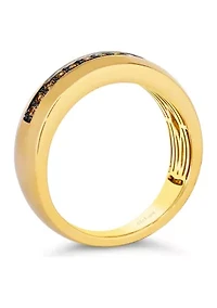 1/4 ct. t.w. Chocolate Diamonds® Chocolatier® Ring in 14K Honey Gold™