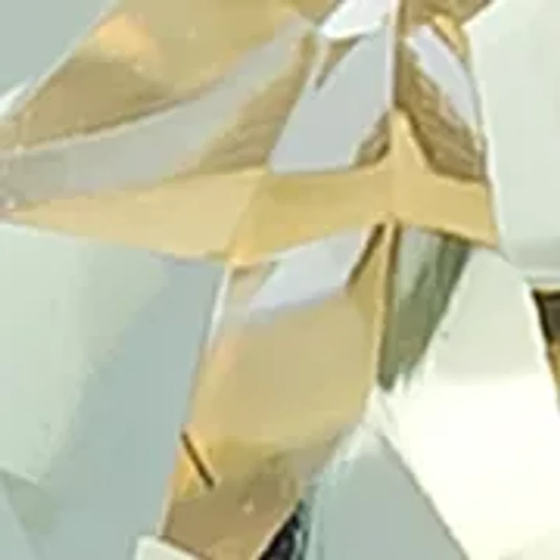 Earrings featuring 4.88 ct. t.w. Mint Julep Quartz™, 1/10 ct. t.w. Nude Diamonds™, 1/8 ct. t.w. Chocolate Diamonds® set in 14K Honey Gold™